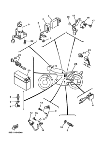 YB-1 Электрические детали