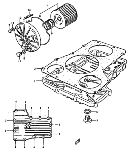 GS1000 Маслосборник