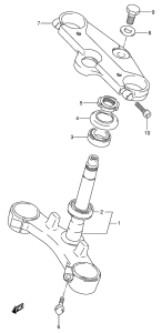 GSX600 Траверса нижняя
