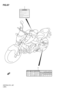 GSR750 (ABS) Honda mark