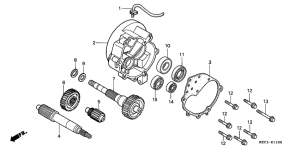 FES150 Трансмиссия
