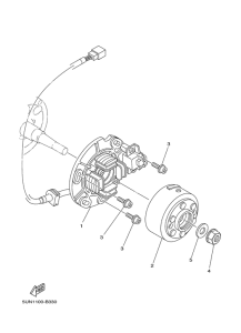 YZ125 Генератор