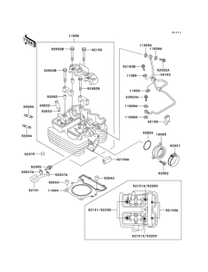  Головка цилиндров