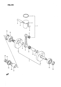 RM80 Вал коленчатый