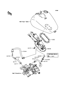 VN1500 Топливный насос