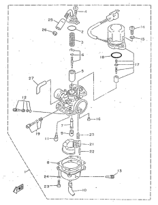 YA50R Карбюратор
