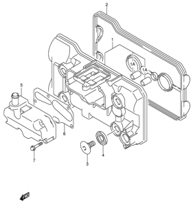 AN650 (ABS) Крышка головки цилиндров