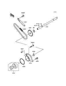 VN900 Масляный насос
