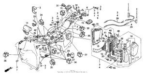 GL1500SE Жгут проводов