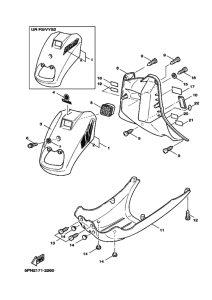 YW50 Щиток облицовочный