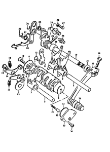 ZR50 Переключение передач