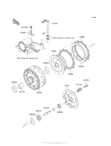 KL650 Clutch (-Kl650Aea72319)