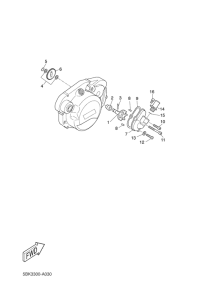 DT50RSM Водяной насос
