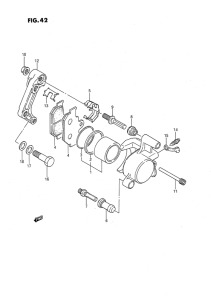 LS650 Передний суппорт