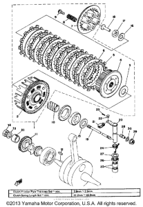 XT500G Сцепление