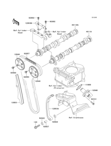 ZR1200 Распредвал