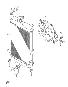 AN250 Радиатор