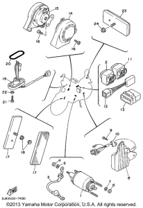 XV1100L Электрика