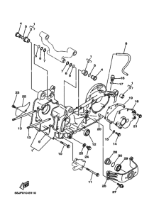 YP250C ｸﾗﾝｸｹｰｽ