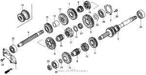 GL1500 Трансмиссия