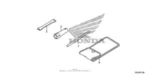 CRF50F Инструмент