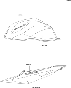ZR1000 Decals(titanium)(a3h)