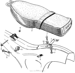 CA95 Seat + air pump