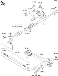 ZR1000 Механизм переключения передач