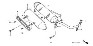 SES150 Глушитель