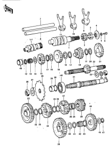  Transmission / change drum