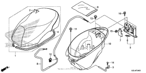 NCH50 Seat + luggage box