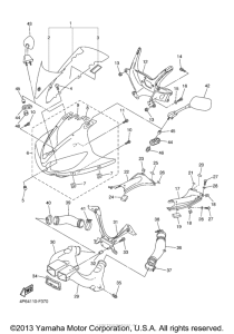 YZF-R6S Обтекатели