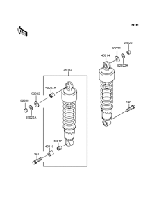 EL250 Подвеска  /  амортизатор