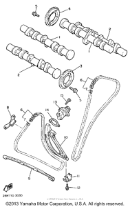 XVZ13DTC Цепь механизма газораспределения