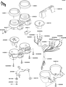 ZR1200 Приборы