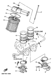 XV535S Впускная система