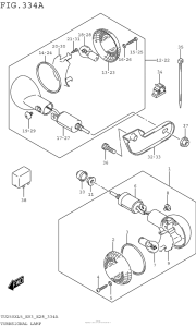 TU250 Сигналы поворотов