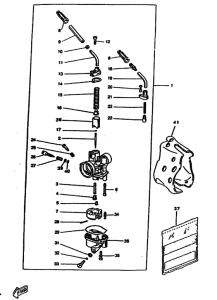 CW50 Carburetor assy
