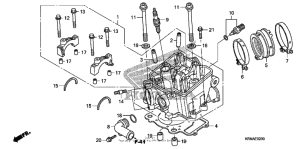  Головка цилиндров