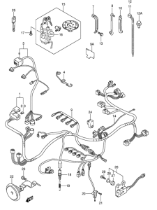 GSX-R600 Жгут проводов