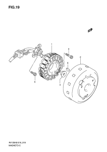 RV125 Зажигание