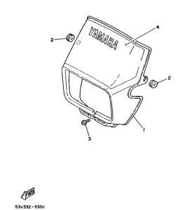 DT80LC Обтекатель 1
