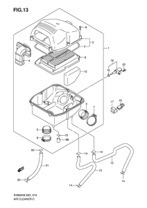 SV650 Воздухоочиститель