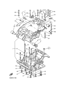 RZ350 ｸﾗﾝｸｹｰｽ