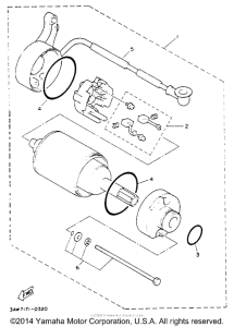 TW200E Стартер