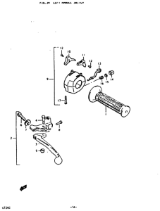 GT200 Left handle switch