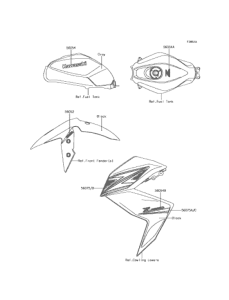 ER250 デカール(グレー)(DFF)