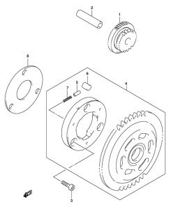 UH150 Муфта стартера