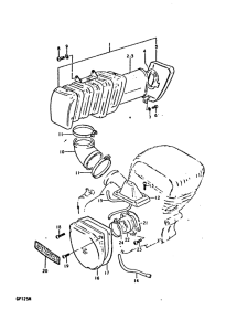 GP125 Воздухоочиститель