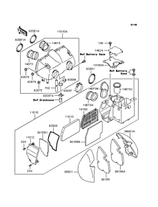 ZL400 エアーフィルター